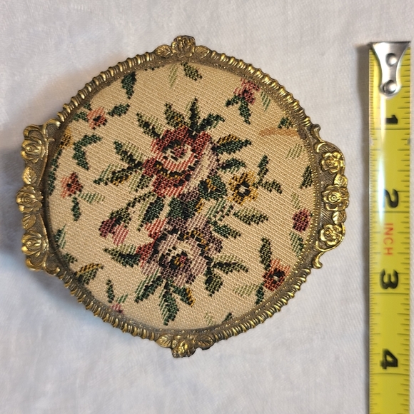 Gold trinket box - Picture 4 of 6